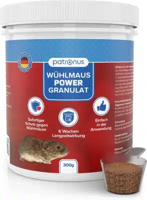 Patronus Wühlmaus Power Granulat 300g