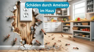 Schäden durch Ameisen im Haus