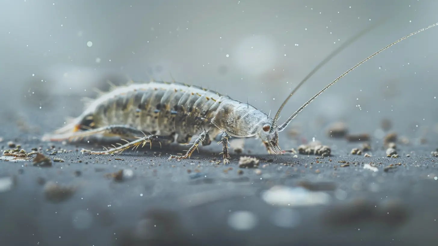 Silberfische im Bett mit Hausmittel loswerden