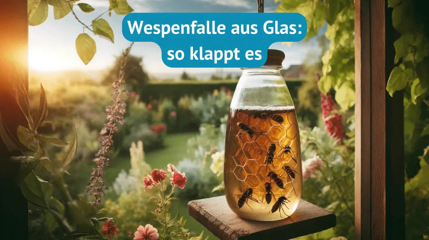 Wespenfalle Glas