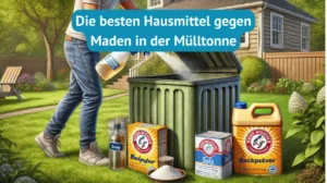 Die besten Hausmittel gegen Maden in der Mülltonne ( Titel )