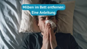 Milben im Bett