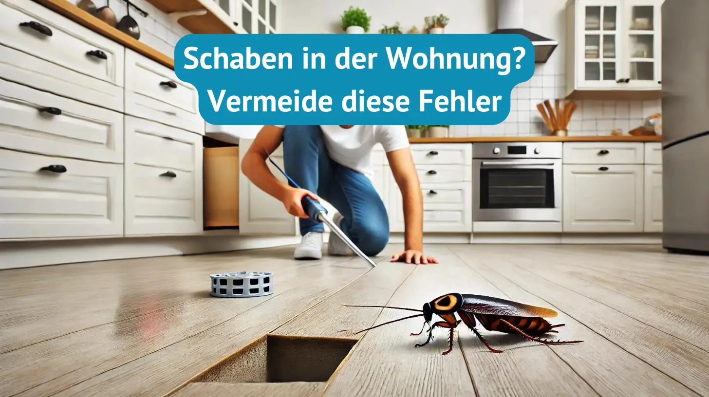 Schaben in der Wohnung