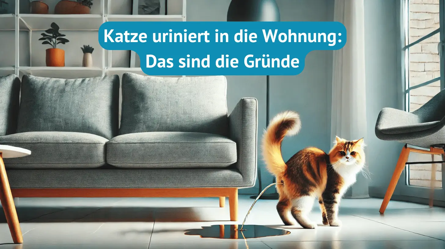 Katzen urinieren in die Wohnung