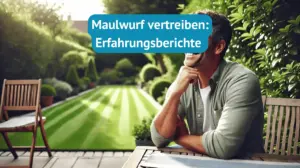 Maulwurf vertreiben Erfahrungen Hausmittel