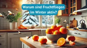 Fruchtfliegen im Winter