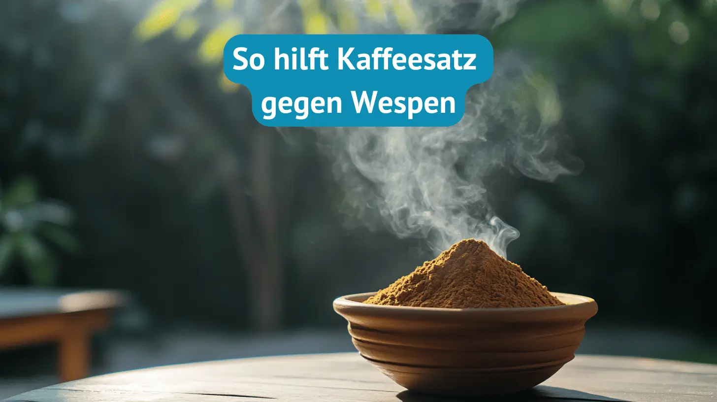 Kaffeesatz gegen Wespen Titel