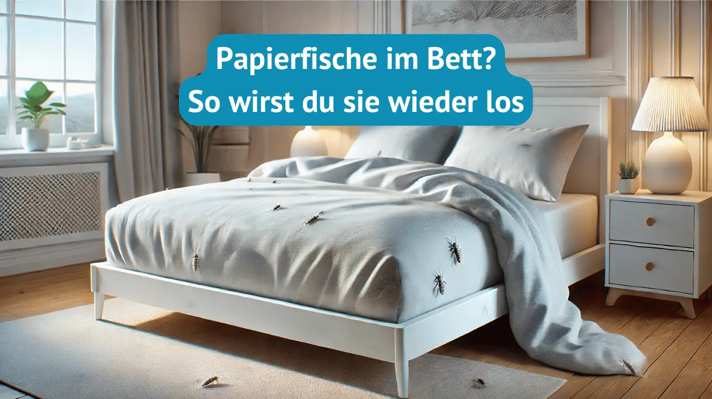 Papierfische im Bett