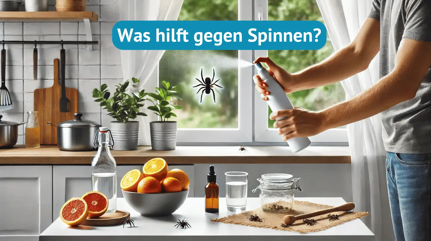 Was hilft gegen Spinnen?