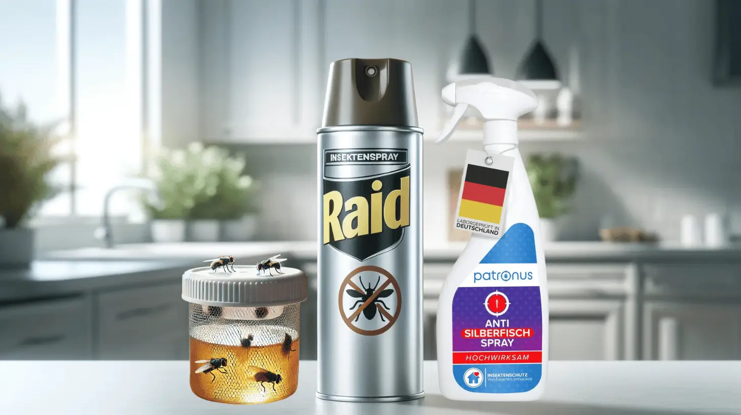 Insektenspray Raid im Vergleich