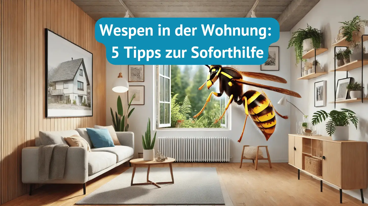 Wespen in der Wohnung